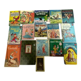 Vintage Disney Golden Books Lot