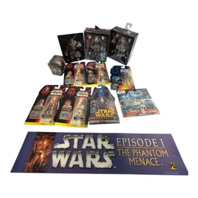 Mixed Vintage Horror Star Wars Toy Lot