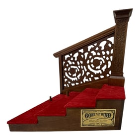 Fanklin Mint Gone with the Wind Staircase Display