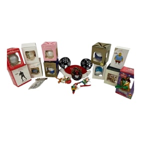 Vintage Disney Christmas Hallmak Keepsakes