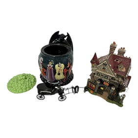 Vintage Disney Halloween Villans Dept 56