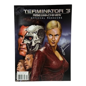 Terminator 3 Signed Magazine