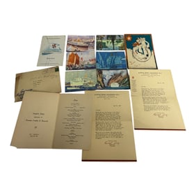 Vintage Cruise Liner Ephemora Lot