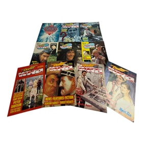 Vintage British Doctor Who Magazine Lot
