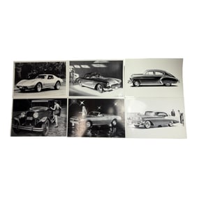 Huge Lot Classic Car Original Photos