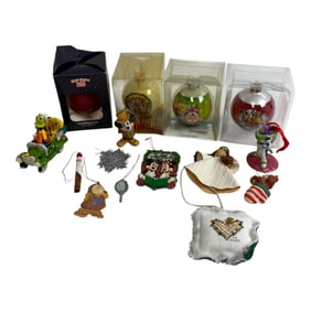 Vintage Disney Christmas Ornaments