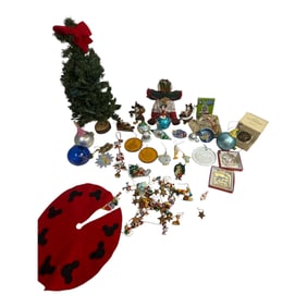 Vintage Disney Christmas Ornaments