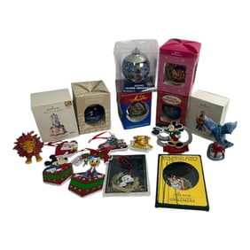 Vintage Disney Christmas Ornaments