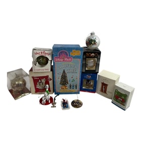 Vintage Disney Christmas Ornaments