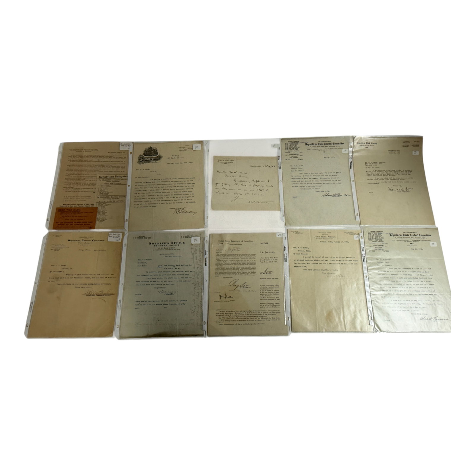 Antique Political Ephemora: Antique Political Ephemora