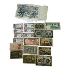 Antique VTG Foreign Currency