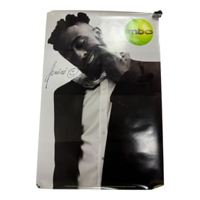 Vintage Amine Signed Limbo Cover Poster