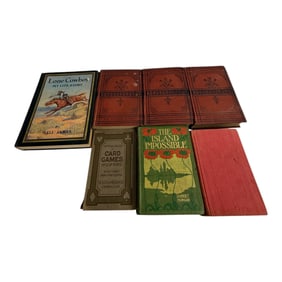 Antique Victorian Book Collection