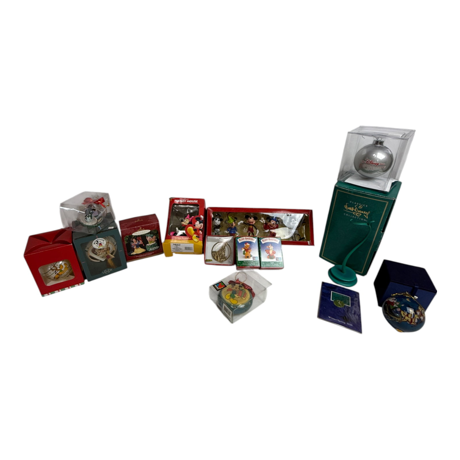 Vintage Disney Chrismat Ornament Lot: Vintage Disney Chrismat Ornament Lot