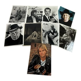Vintage Signed Photos Of Hollywood Actors And Actresses