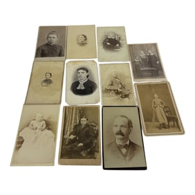 Antique Black And White Photo Lots