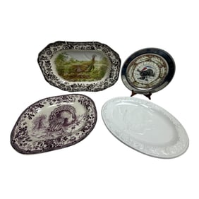 Turkey Platter Lot Spode