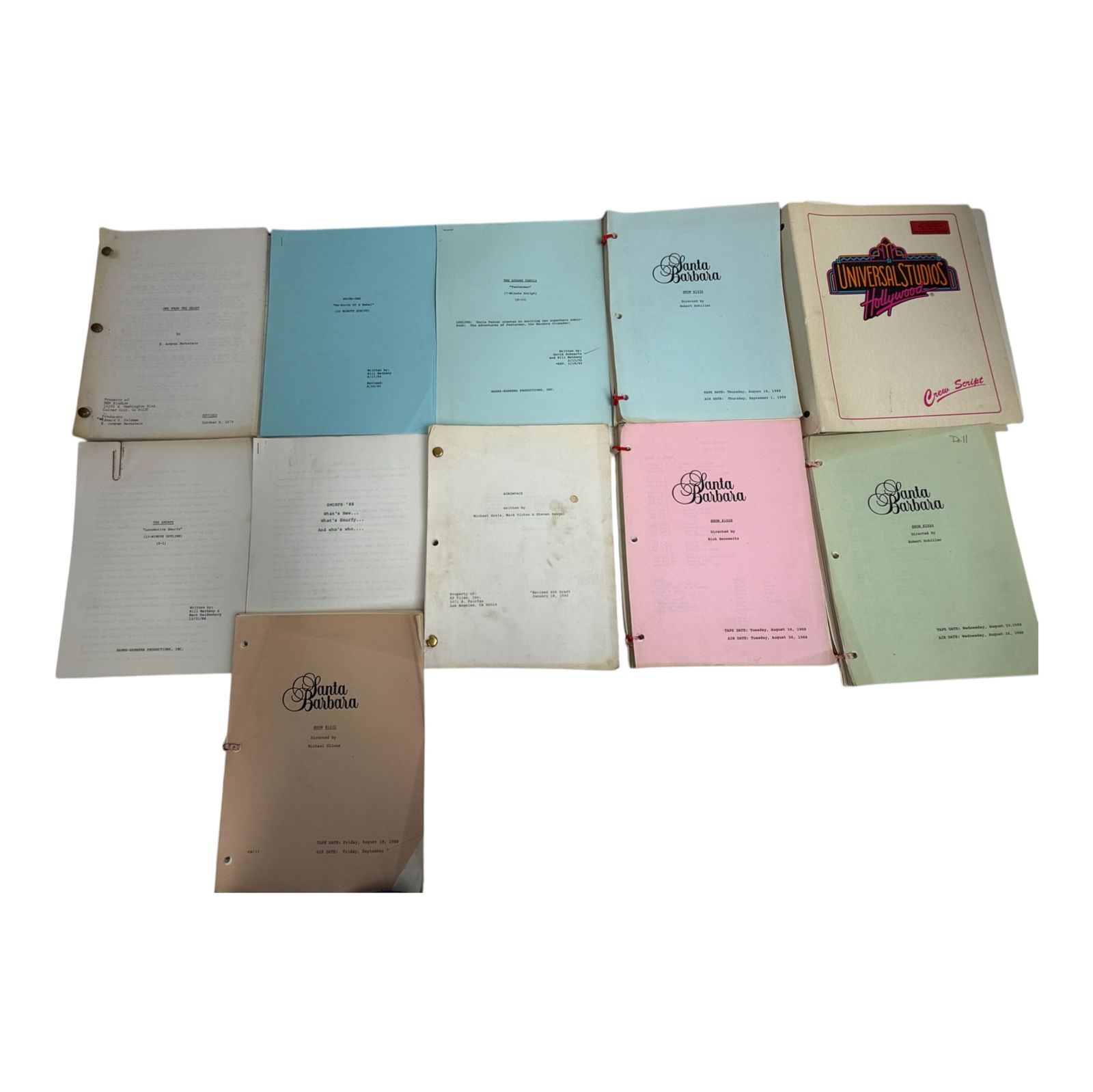 Vintage Movie Scripts (1 of 14)