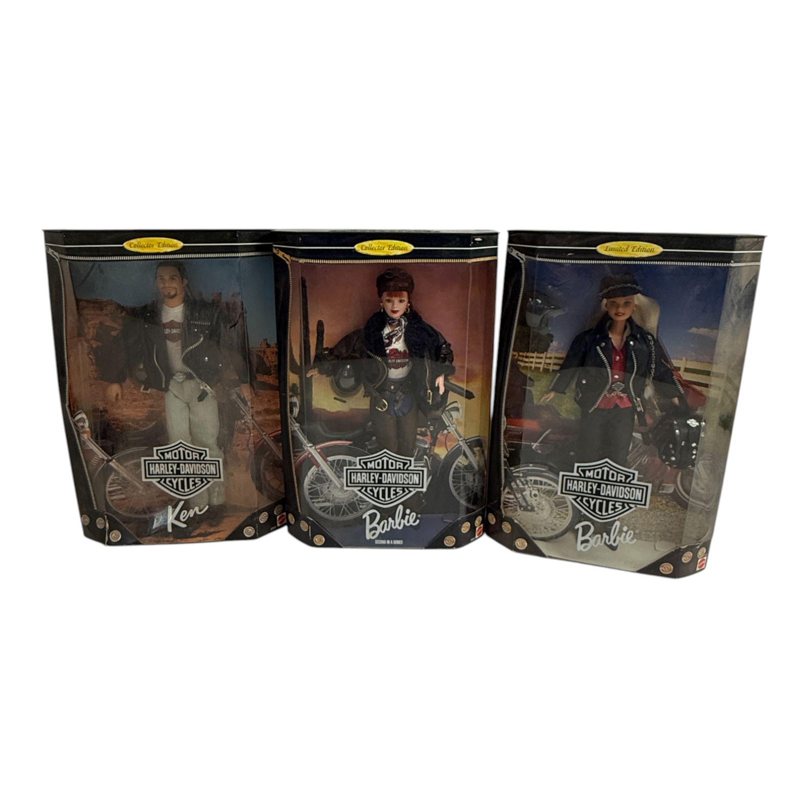 Vintage Harley Davidson Barbie Lot: Vintage Harley Davidson Barbie Lot Ken. Barbie and Barbie Second in a Series