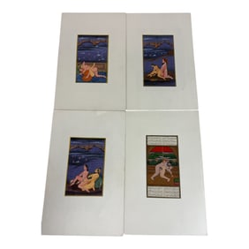 Vintage Painted Pages Kama Sutra Book