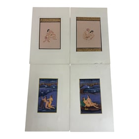 Vintage Painted Pages Kama Sutra Book