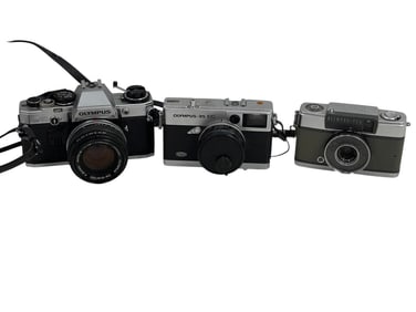 Vintage Olympus Camera Lot