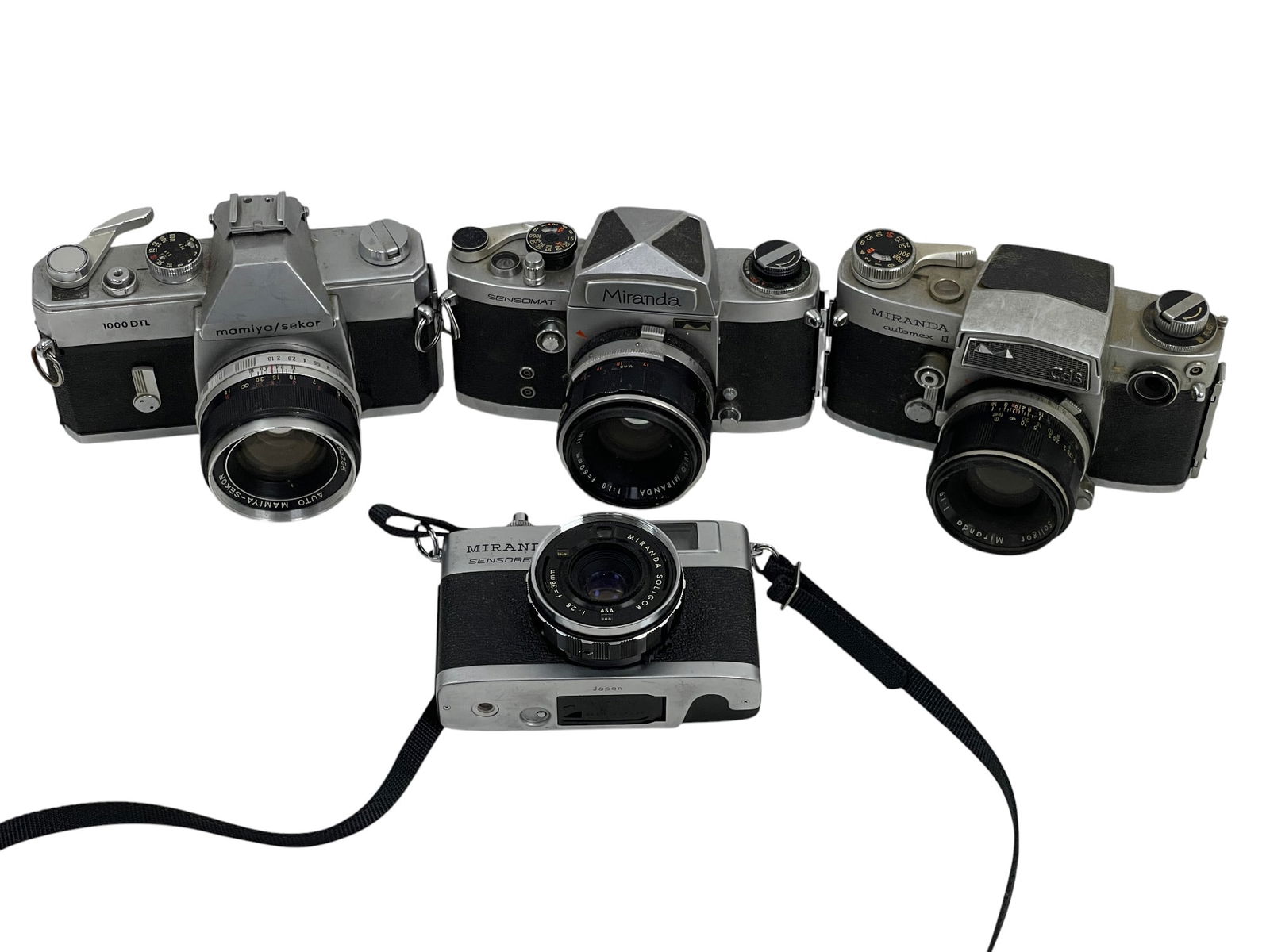 Vintage Miranda and Mamiya Camera Lot (1 of 6)
