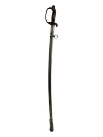 Antique Japanese Army Saber Type 19 Kyū Guntō