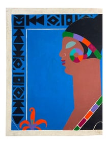Painting By Carlos MERIDA, 1891-1984 (Guatemala/Mexico)