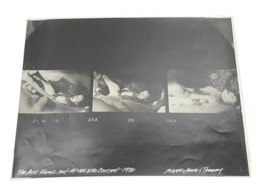 The Who Concert Photo Signed by Mark James Powers 16" x 20"