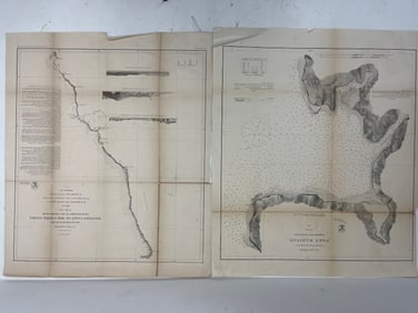 Vintage US Port Madison Map