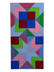 Vintage Abstract Op Art Lithograph Signed and Numbered