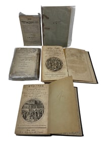 Rare Jewish Torah Hebrew Jerusalem Book Lot of 5