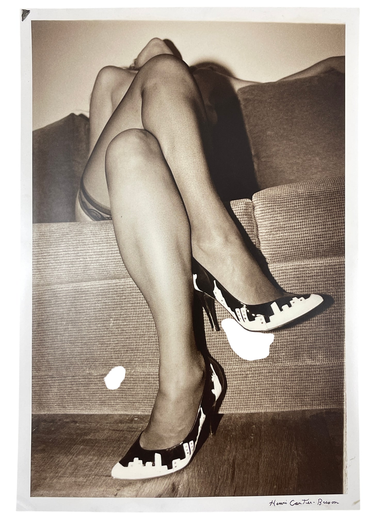 Henri Cartier-Bresson Original Signed B&W Photograph (1 of 6)