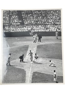 Vintage Baseball Black and White Photo