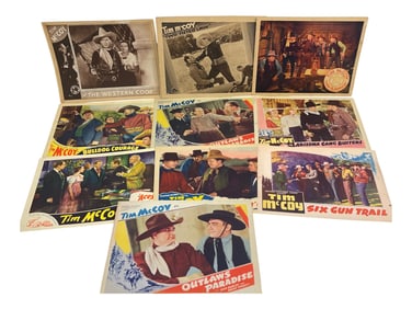 Vintage Movie Lobby Card Poster Collection Lot of of 10