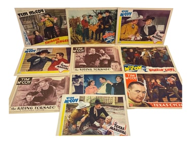 Vintage Movie Lobby Card Poster Collection Lot of of 10