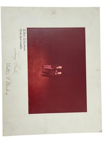 US President Jimmy Carter Walter F. Mondale Signed Autograph Photo