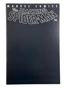 Amazing Spider-Man #36 Black Cover 911 Tribute 2001 Marvel Comics