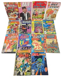 Vintage DC and Marvel Comic Books
