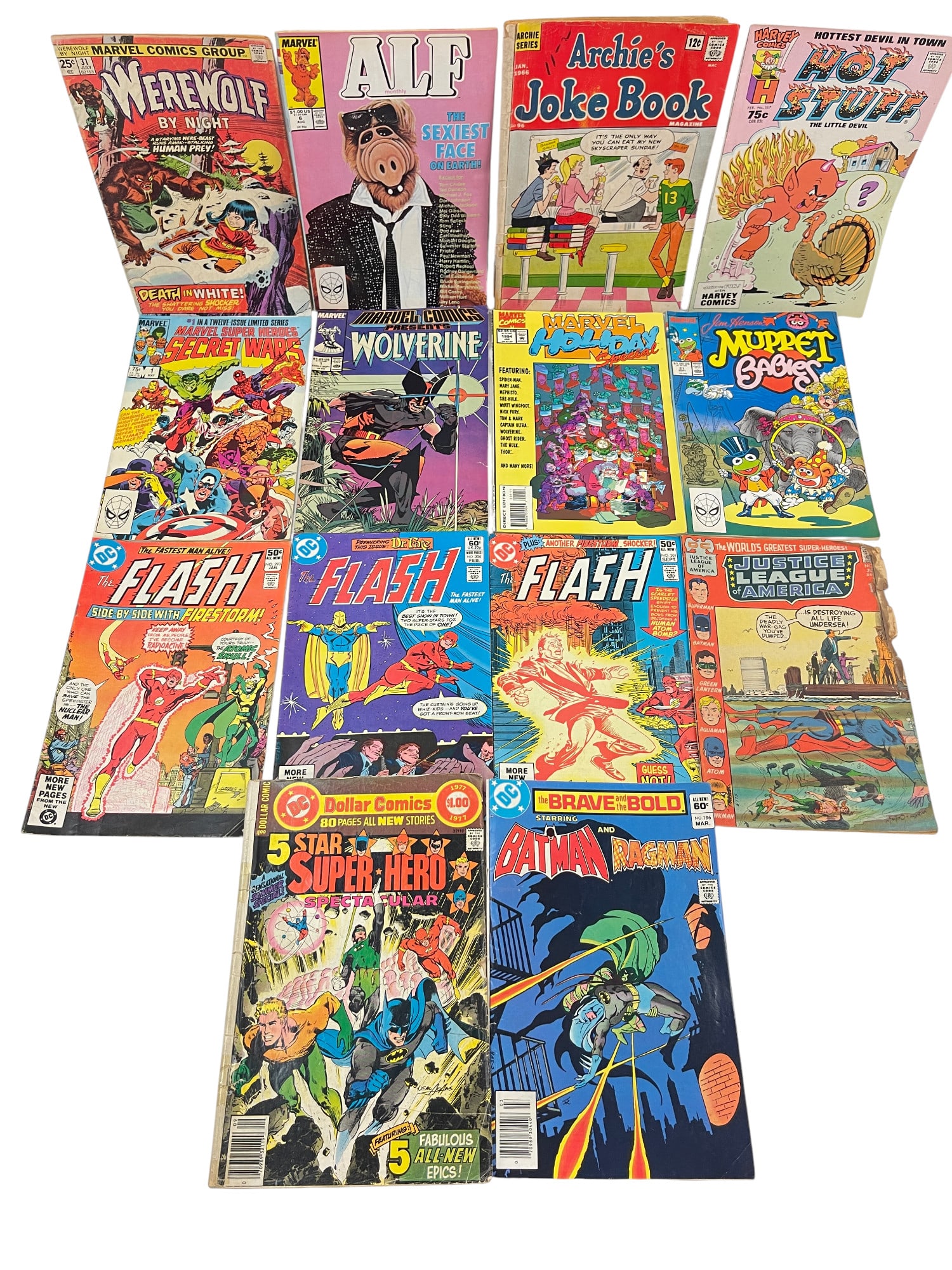 Vintage DC and Marvel Comic Books (1 of 7)