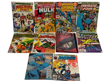 Vintage Marvel and DC Comic Books