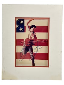 Bruce Springsteen Signed 8 x 10 Photograph