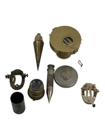 Vintage Survey Measuring Tools and Parts Collection Lot