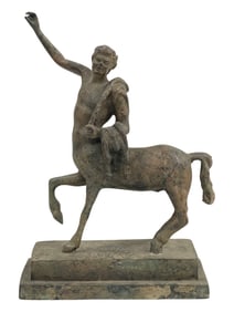 Antique Bronze Centaur Statue