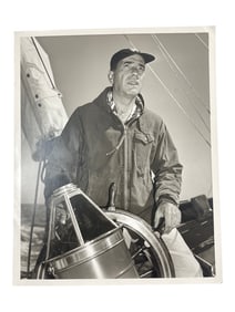 Humphrey Bogart Original B&W Sid Avery Photograph Signed
