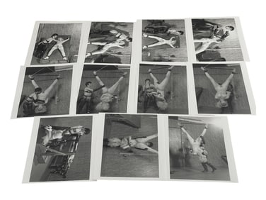 Original Black & White Nude Erotic Bondage Photographs