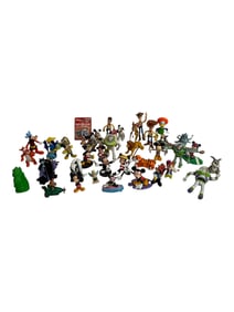 Vintage Loose Toys And Action Figure Lot
