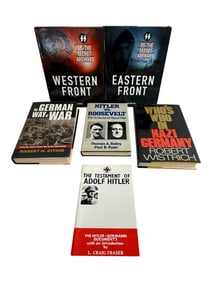 Vintage WW2 German Axis And Historical Books Book Lot