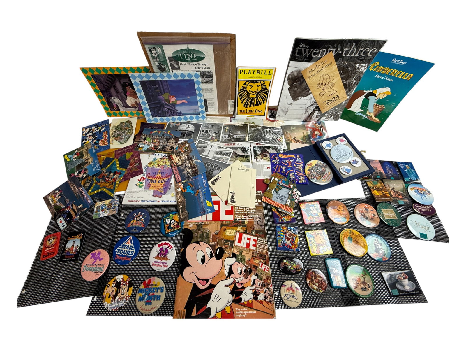 Vintage Disney Ephemora Lot: Vintage Disney Ephemora Lot
